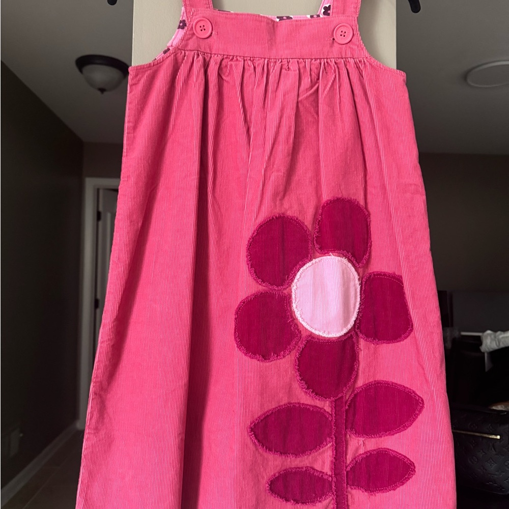 Mini Boden Pink Floral Kids Dress